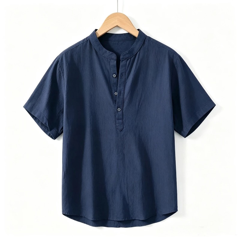 Summer Mens Short Sleeve Shirt – Linen Shirt Breathable Bewertung und Preis