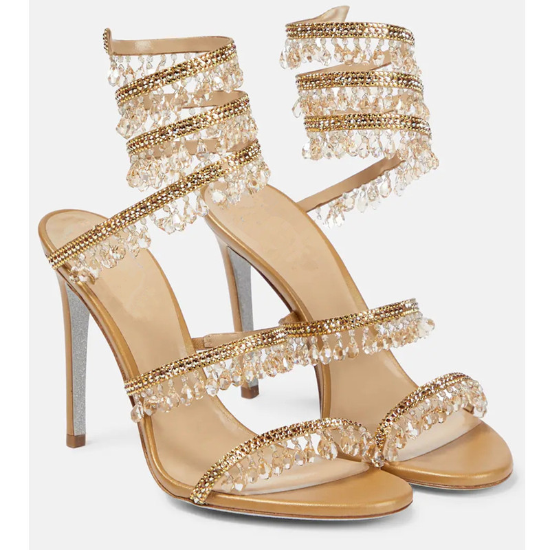 Sexy Green Crystal Fringe Stil – Casual Sandal Leather Bewertung und Preis