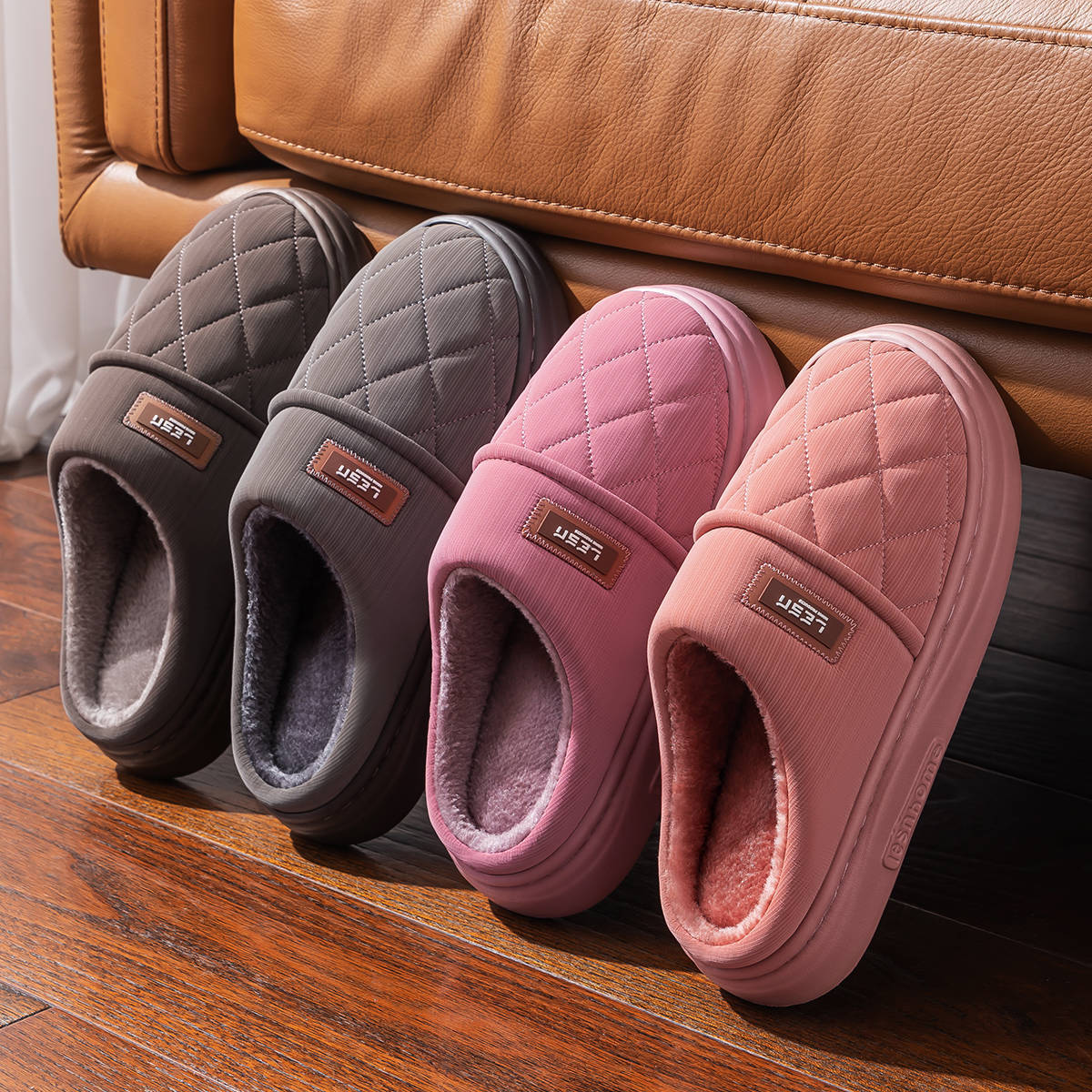 Winter Warm Slipper Women Men  – Flip Flop Leather Men Bewertung und Preis