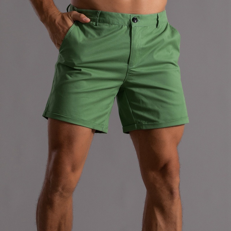 Men Slim Fit Chino Shorts Roll – Shorts Chino Slim Bewertung und Preis