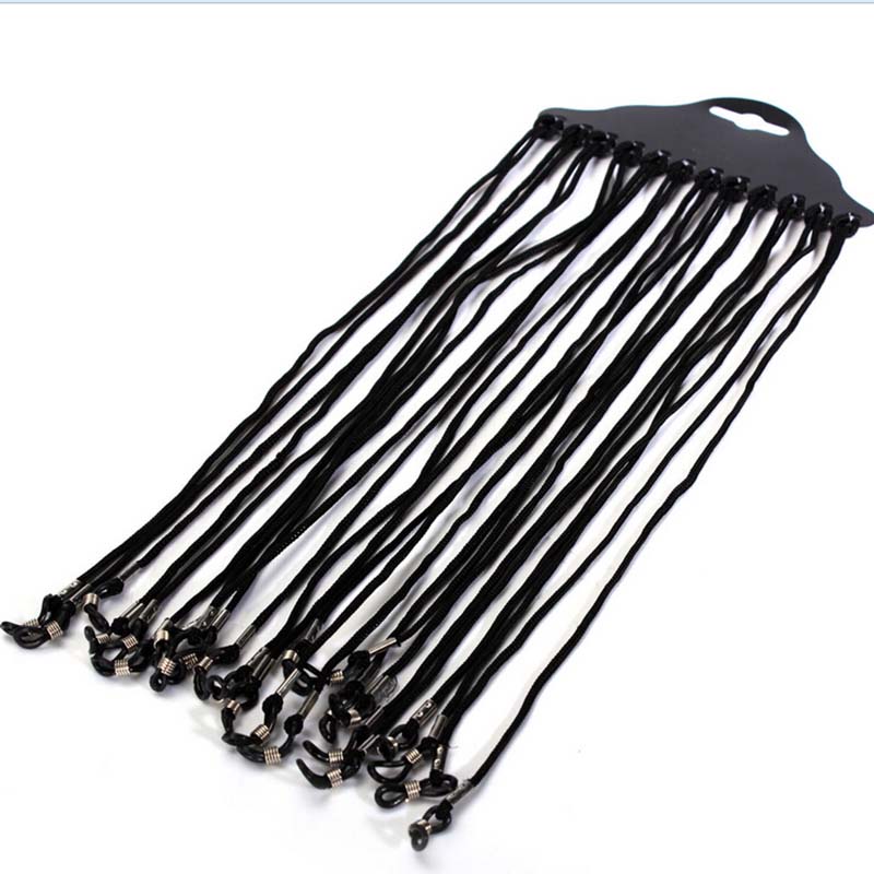 12pcs/set Black Nylon Cord Eye – Sunglass Retainer Cord Bewertung und Preis
