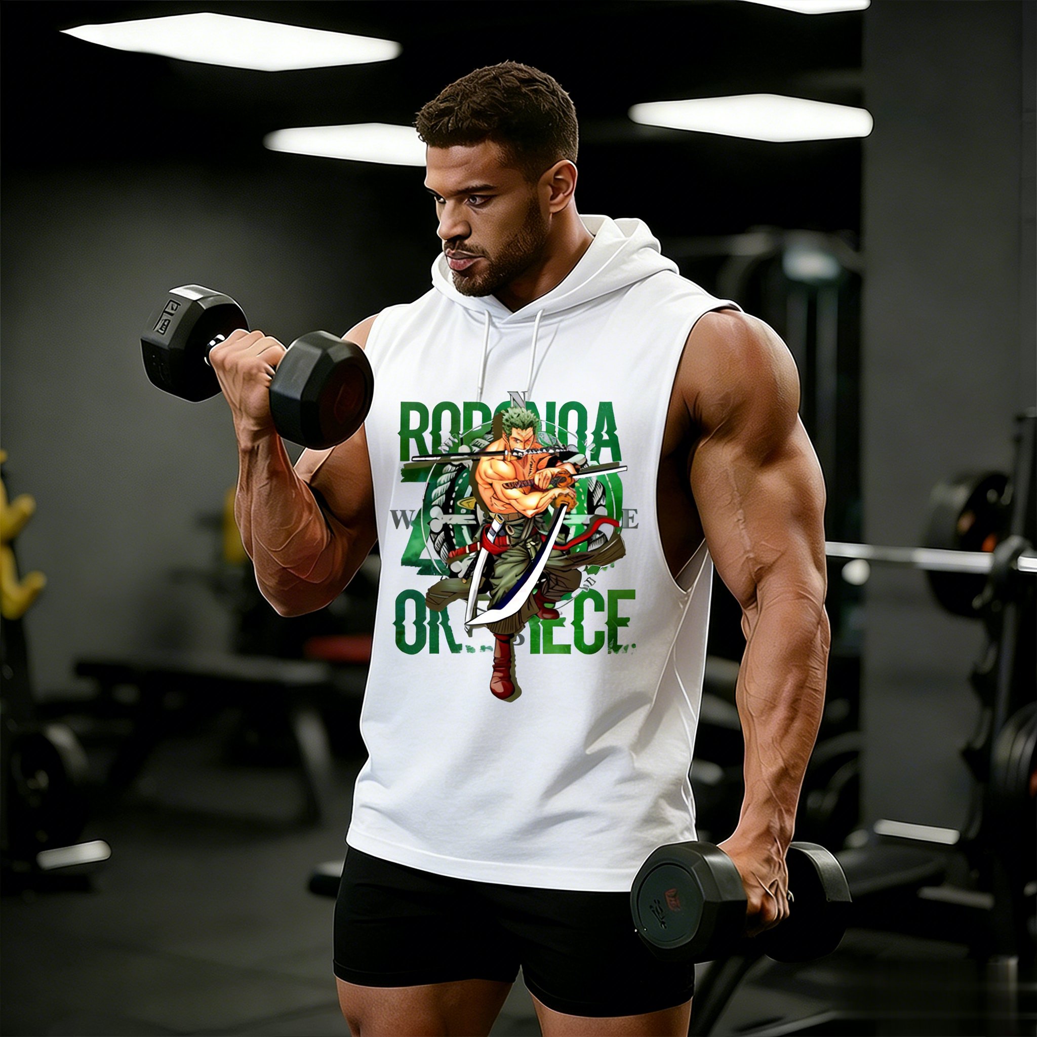 One Piece Zoro Roronoa Anime W – Tank Top Muscle Bewertung und Preis