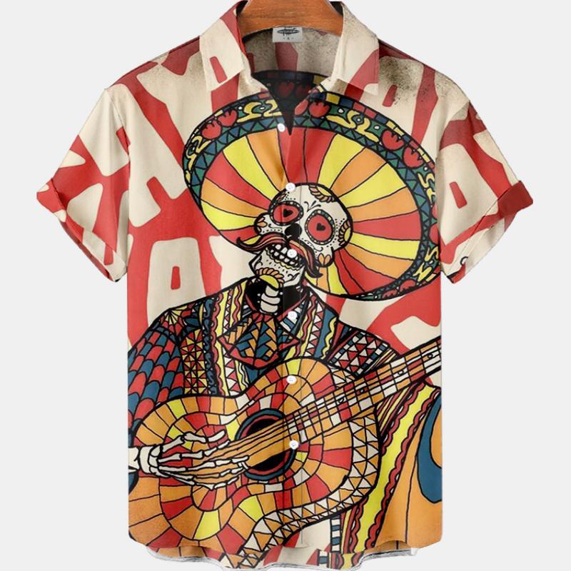 Summer Men's Fashion Casual So – Resort Shirt Floral Bewertung und Preis