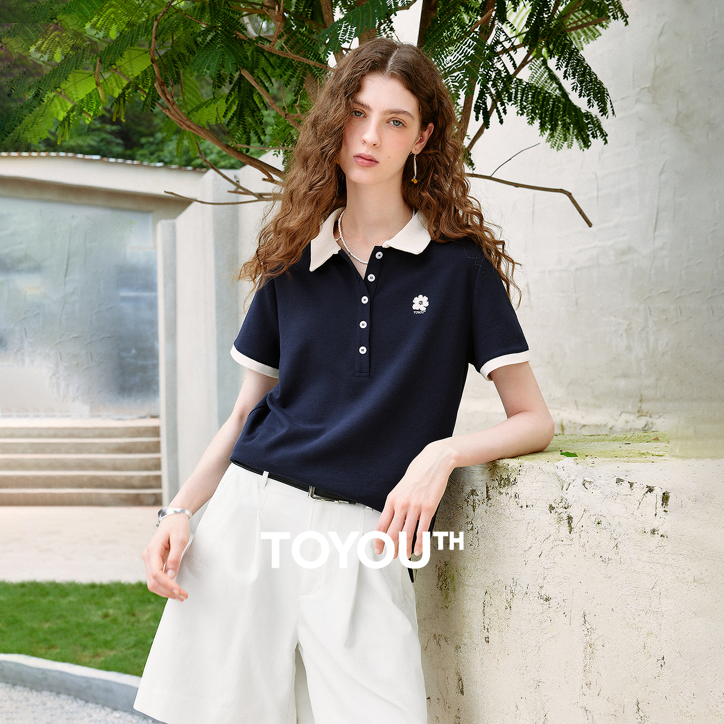 TOYOUTH Women T-shirts 2026 Su – Polo Shirt Pique Bewertung und Preis