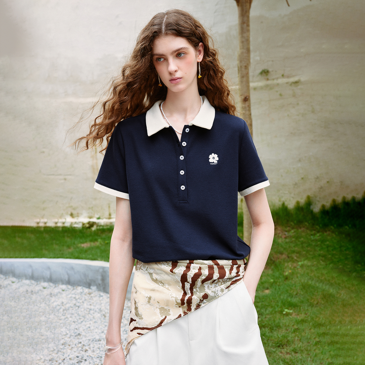 TOYOUTH Women T-shirts 2026 Su – Polo Shirt Pique Bewertung und Preis