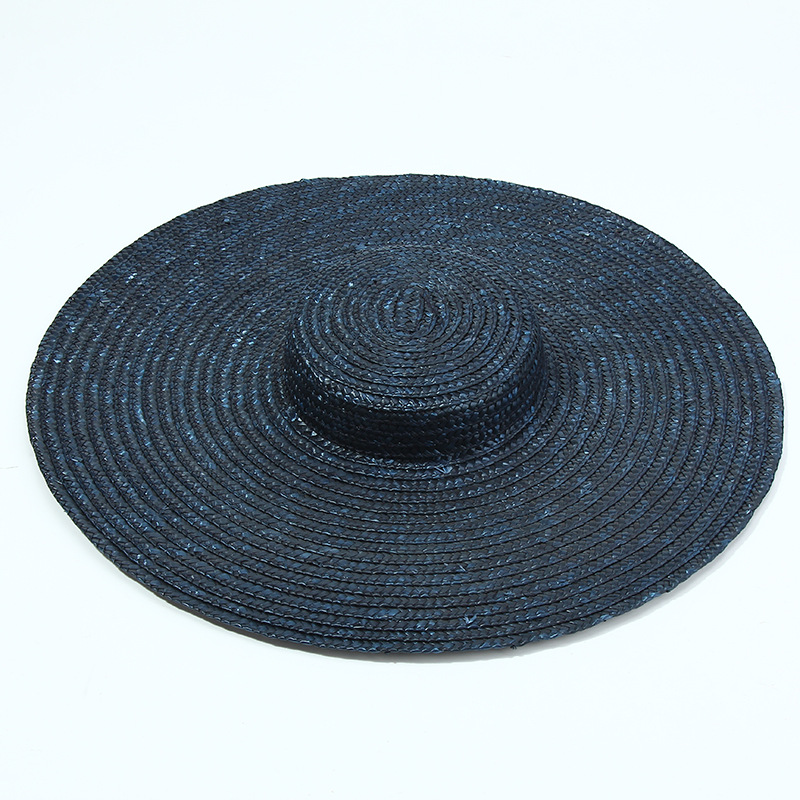 15cm Wide Brim Straw Hat Flat  – Bucket Hat Straw Bewertung und Preis