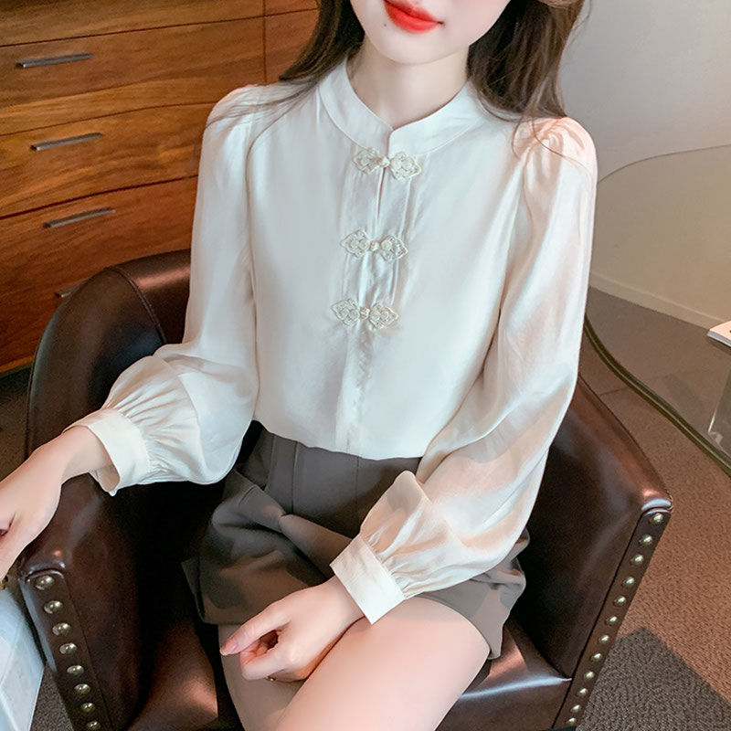 New Chinese Style Stand Up Col – Shirt Camp Collar Bewertung und Preis