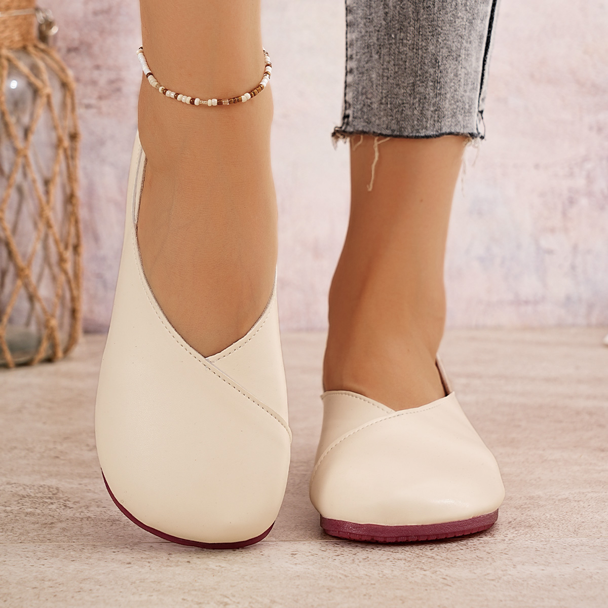 Spring and Autumn SolidColor S – Espadrille Slip On Bewertung und Preis