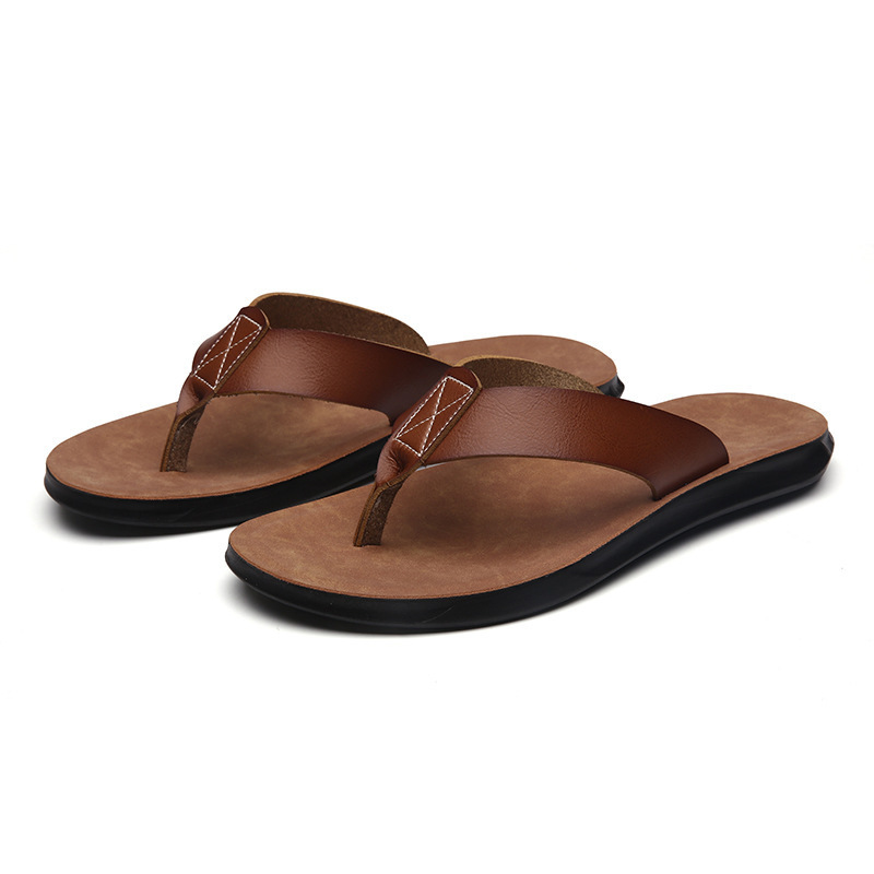 38-47 New Italian Leather Flip – Flip Flop Leather Men Bewertung und Preis