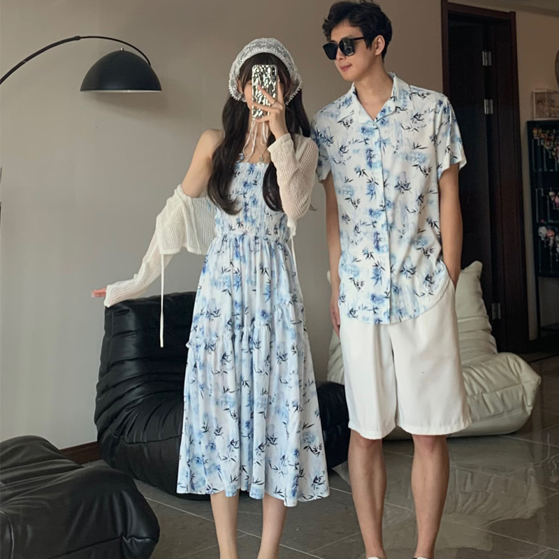 Resort Couple Look Parents and – Resort Shirt Floral Bewertung und Preis