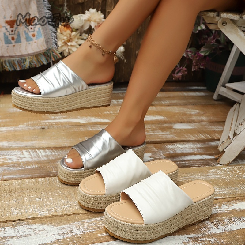 Women's Ruched Espadrille Wedg – Espadrille Slip On Bewertung und Preis