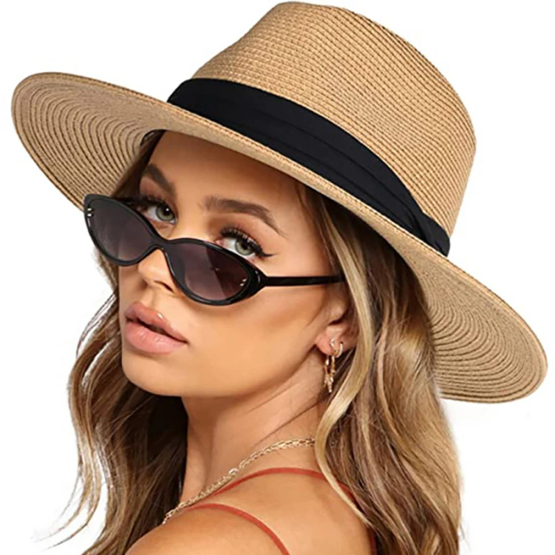 Womens Mens Wide Brim Straw Pa – Bucket Hat Straw Bewertung und Preis