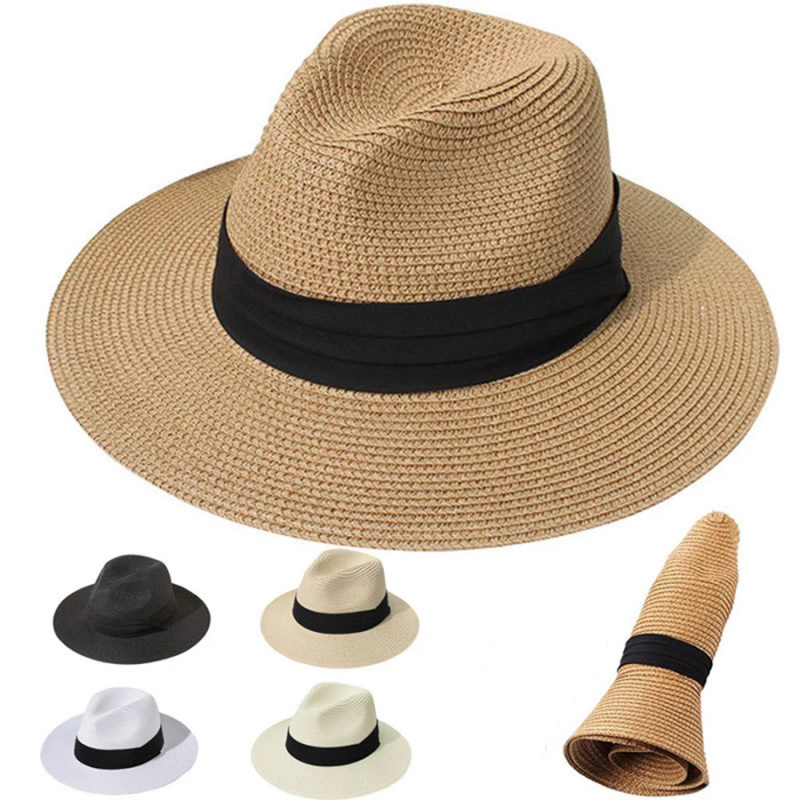 Womens Mens Wide Brim Straw Pa – Bucket Hat Straw Bewertung und Preis