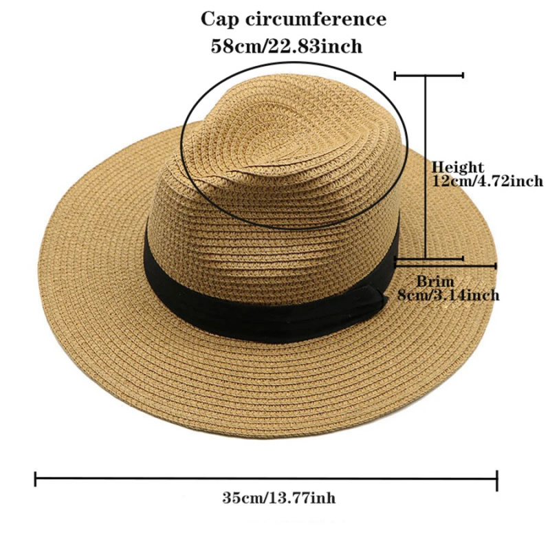 Womens Mens Wide Brim Straw Pa – Bucket Hat Straw Bewertung und Preis