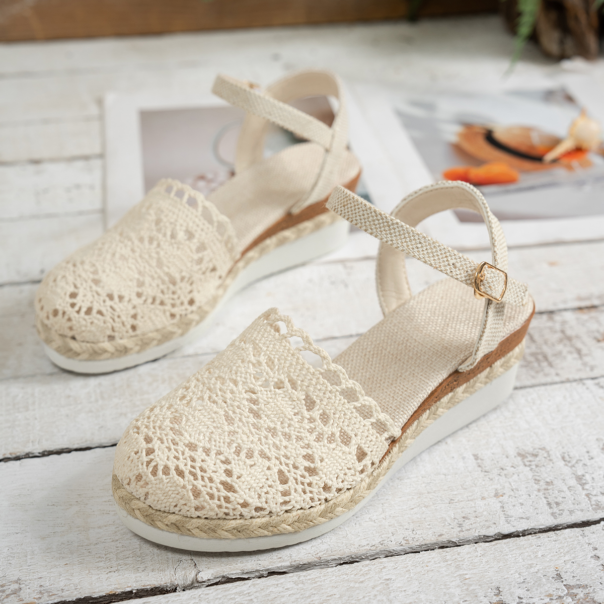 Women Wedge Sandals 2025 Summe – Espadrille Slip On Bewertung und Preis