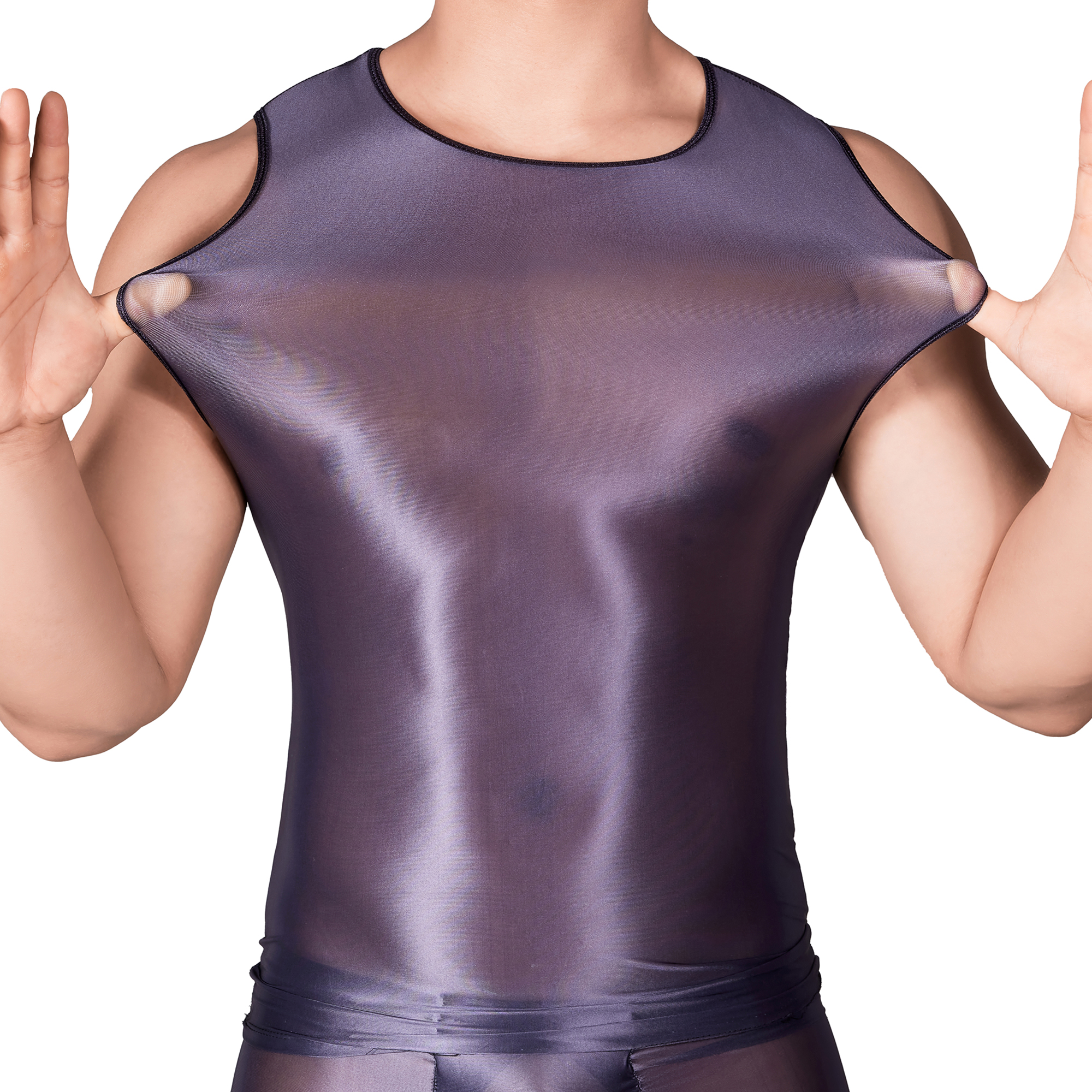 Solid Color Men's Slim Smooth  – Tank Top Muscle Bewertung und Preis
