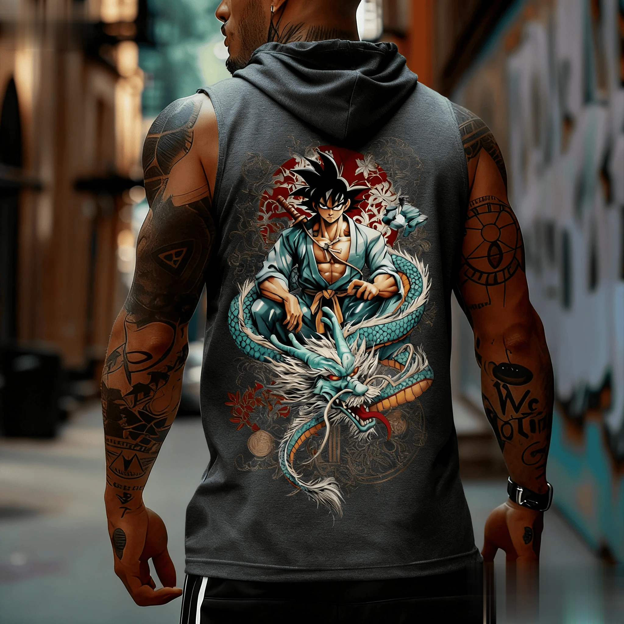 Dragon Ball Goku Anime Men Tan – Tank Top Muscle Bewertung und Preis
