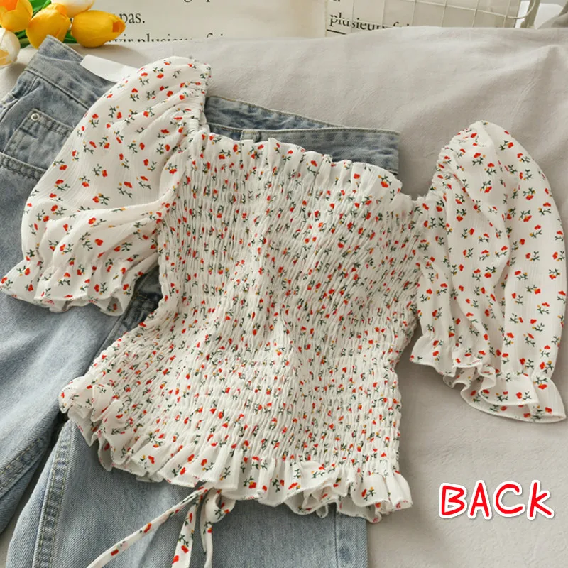Blouses Shirts Women Floral Dr – Short Linen Drawstring Bewertung und Preis
