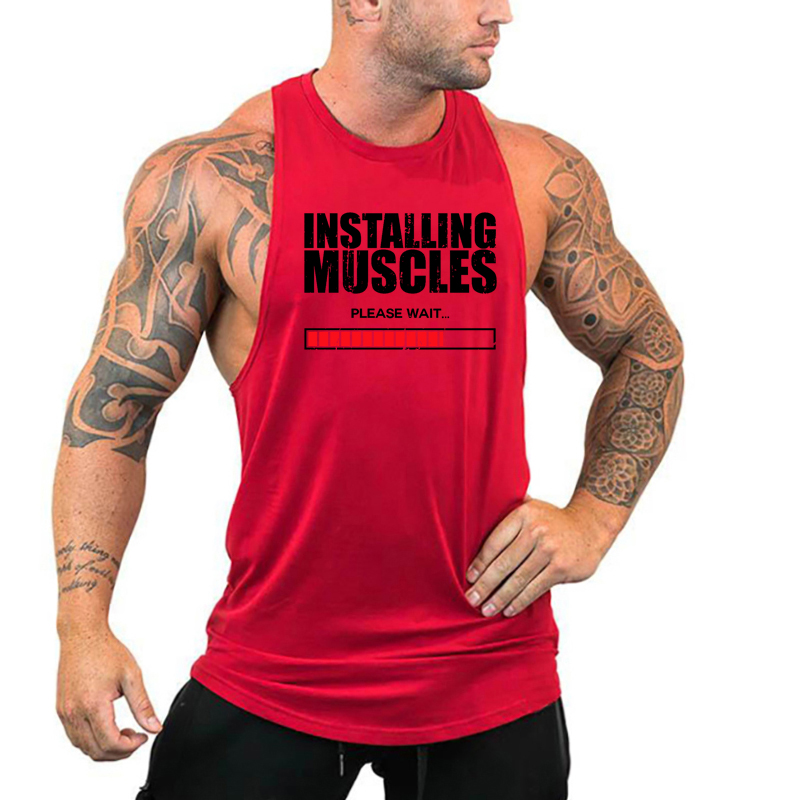 Installing Muscles Please Wait – Tank Top Muscle Bewertung und Preis
