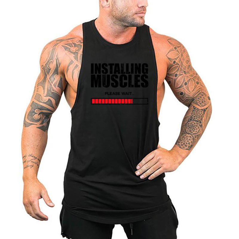 Installing Muscles Please Wait – Tank Top Muscle Bewertung und Preis