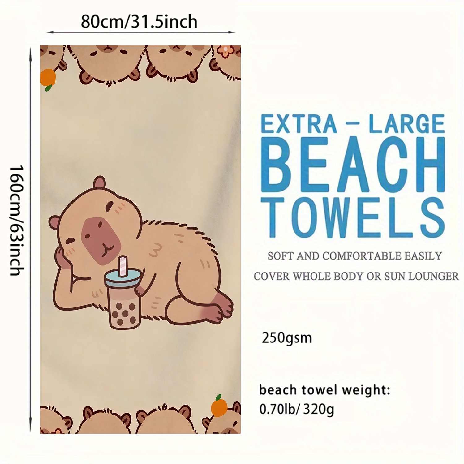 Extra-Large Beach Towel - Ultr – Beach Towel Large Bewertung und Preis