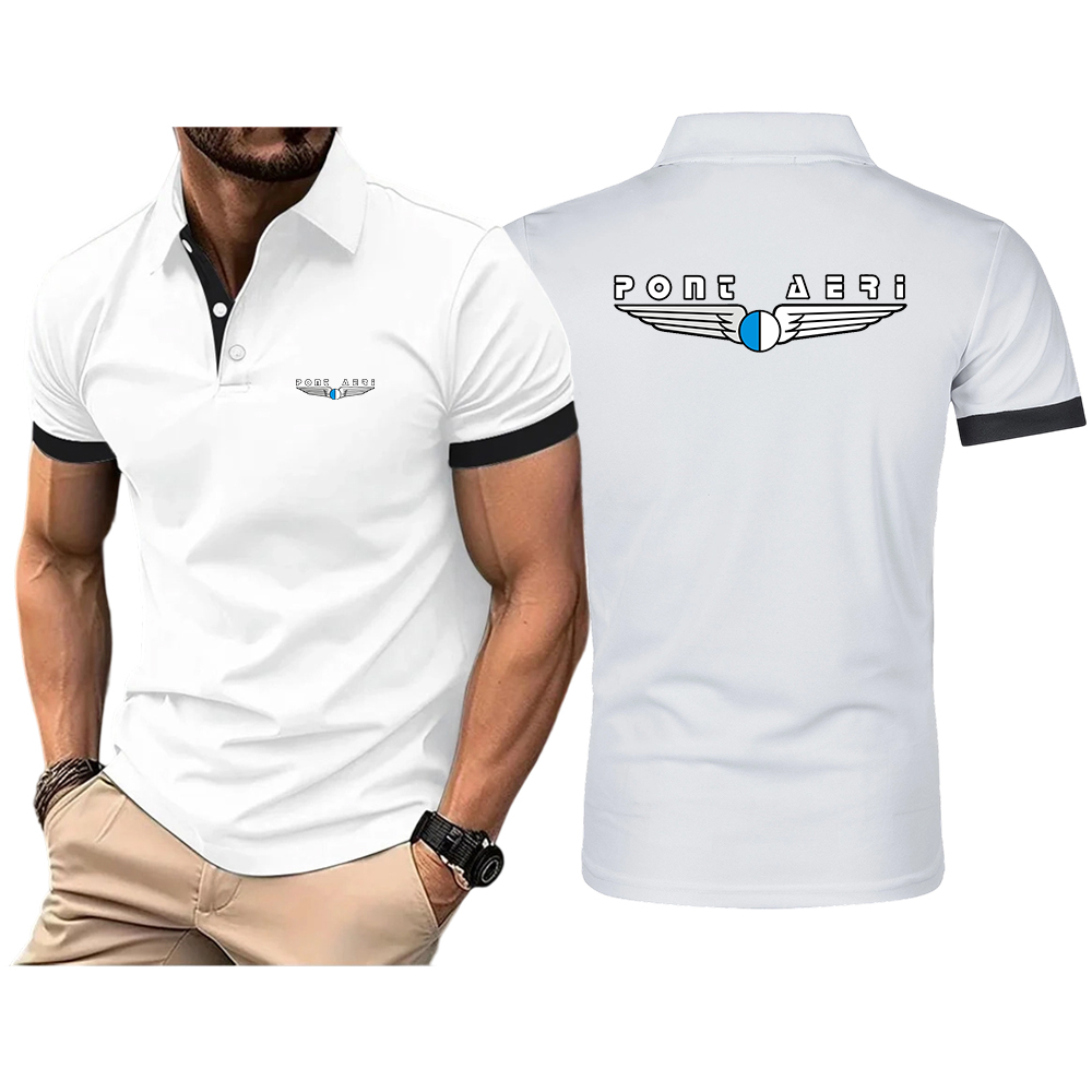 Disco Logo Pont Aeri CH Men's  – Polo Shirt Pique Bewertung und Preis