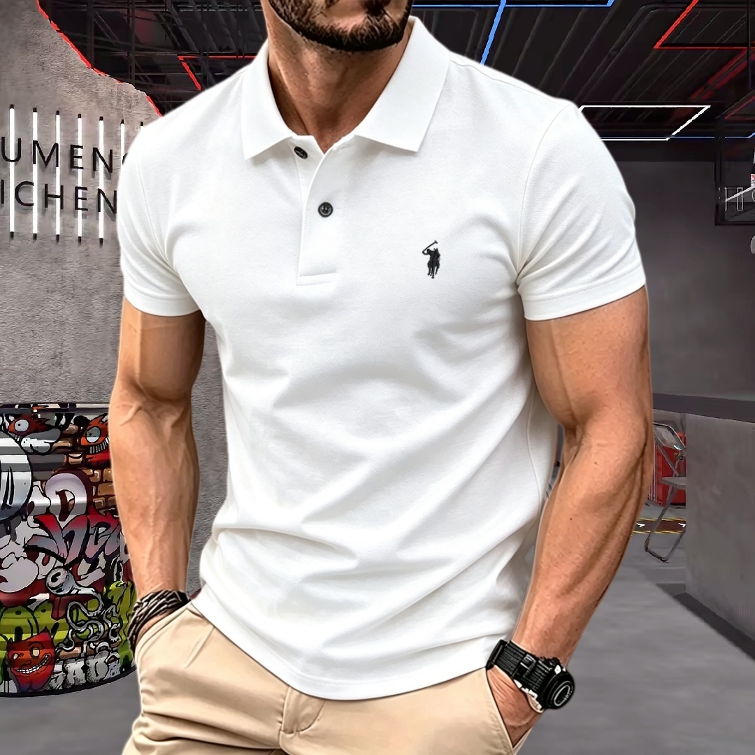 100% pure cotton high-end bran – Polo Shirt Pique Bewertung und Preis