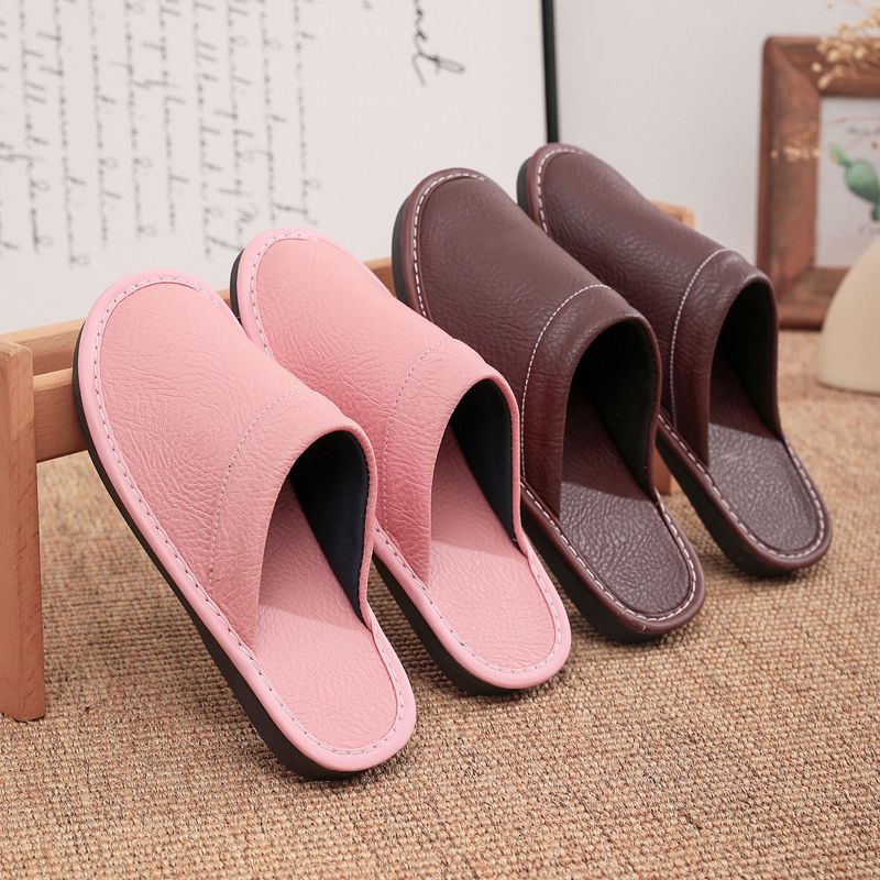 Home Leather Slippers Men and  – Flip Flop Leather Men Bewertung und Preis