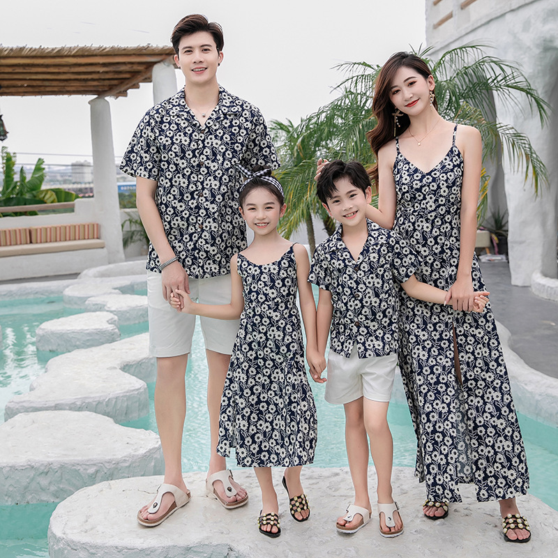 Family Matching Outfit Floral  – Resort Shirt Floral Bewertung und Preis