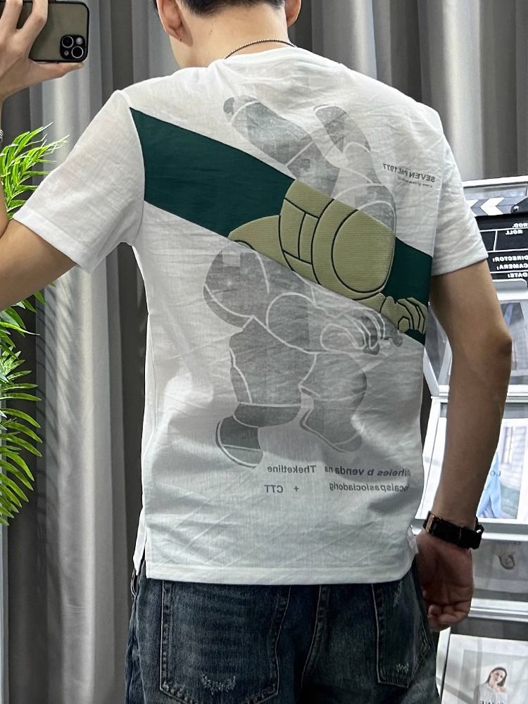 Male Tees Shirts White Linen T – Short Linen Drawstring Bewertung und Preis