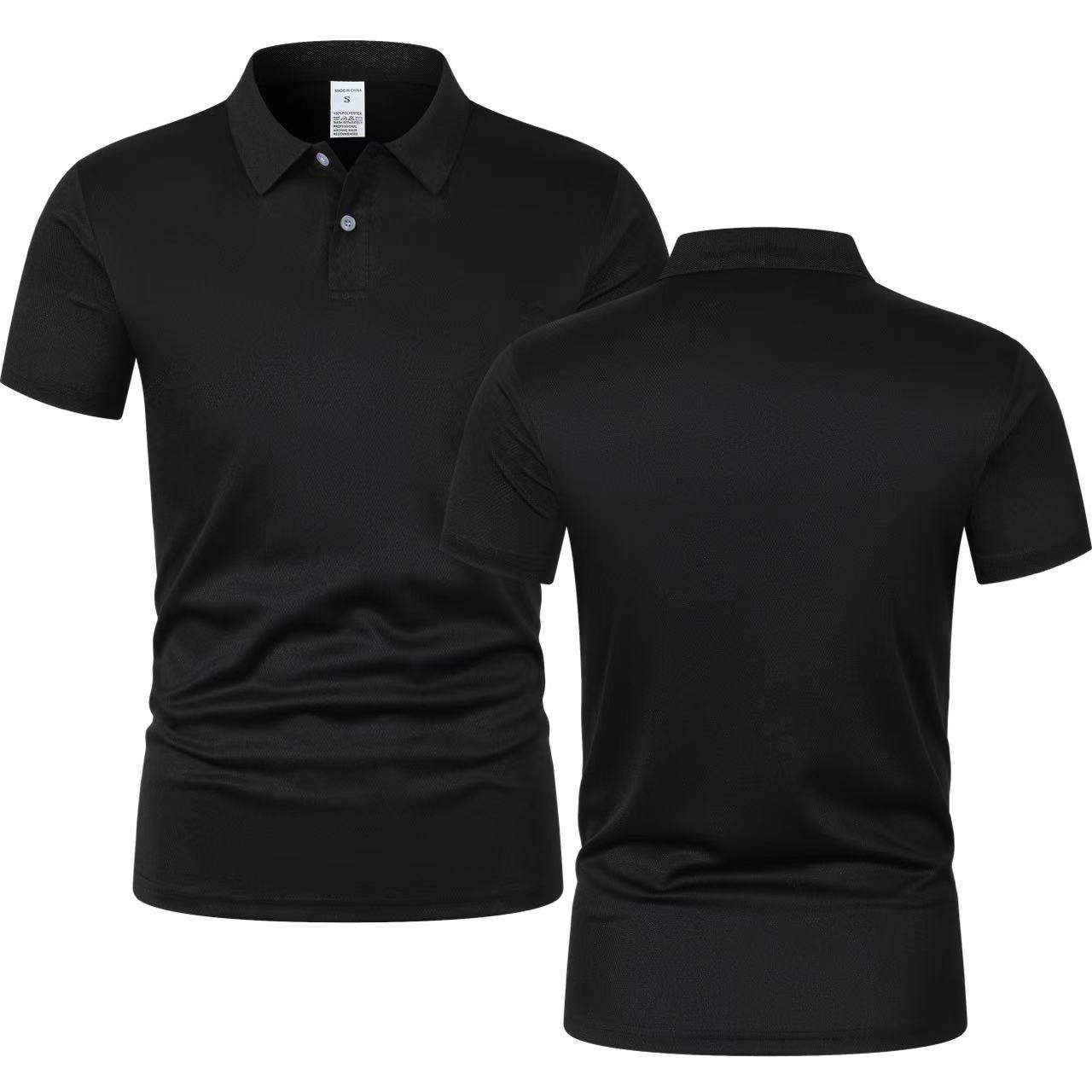 2025 New Summer Men's Short Sl – Polo Shirt Pique Bewertung und Preis