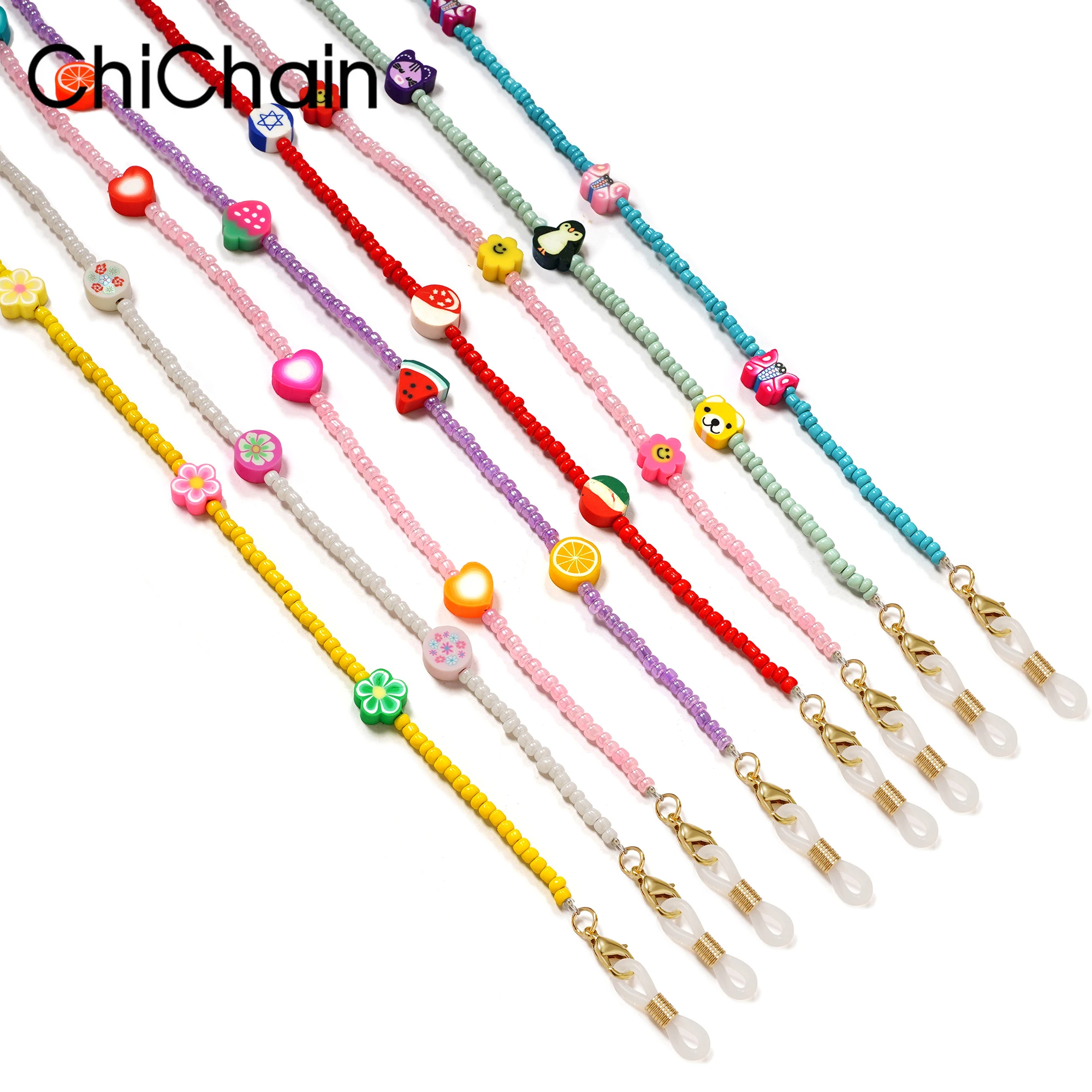 Cartoon cute Mask Strap Beaded – Sunglass Retainer Cord Bewertung und Preis