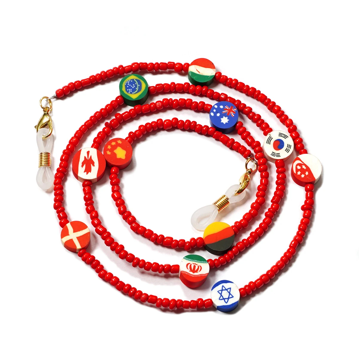 Cartoon cute Mask Strap Beaded – Sunglass Retainer Cord Bewertung und Preis