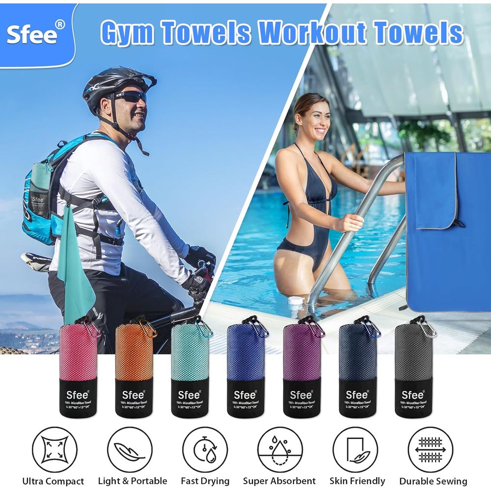 Compact Large Absorbent Travel – Beach Towel Large Bewertung und Preis