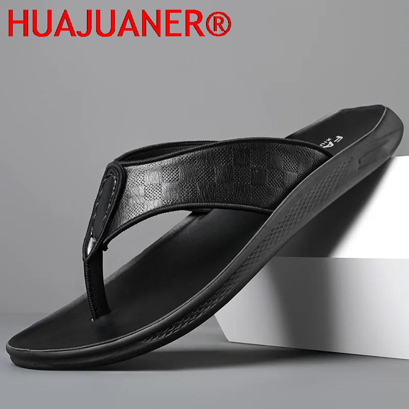 Casual Outdoor Men's Sandals S – Flip Flop Leather Men Bewertung und Preis